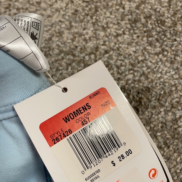 NWT Nike Fit Dry Light Blue Running Shorts SZ L - Picture 5 of 7